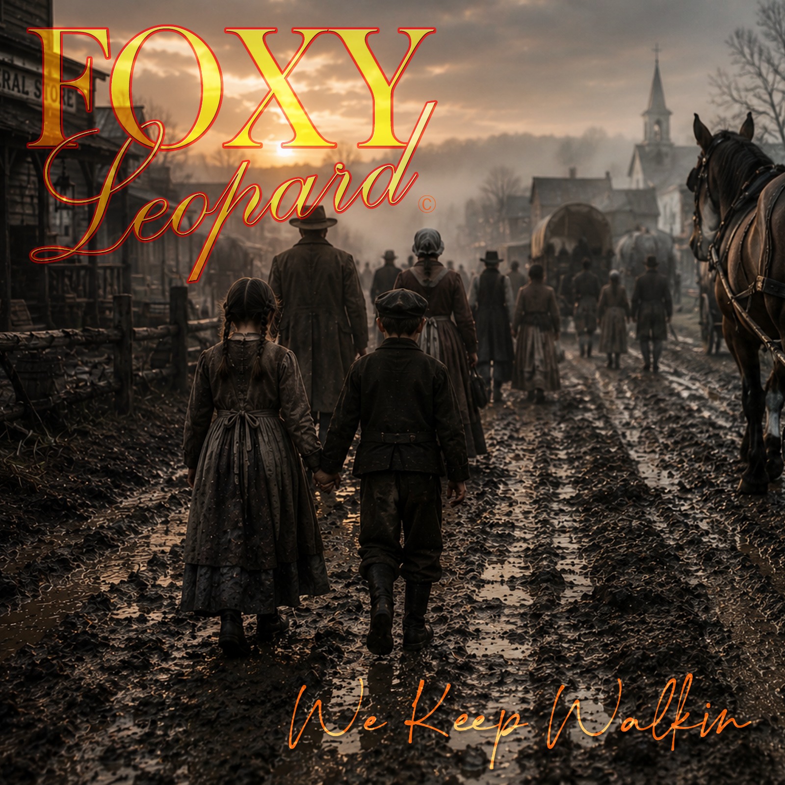 FOXY LEOPARD – WE KEEP WALKING